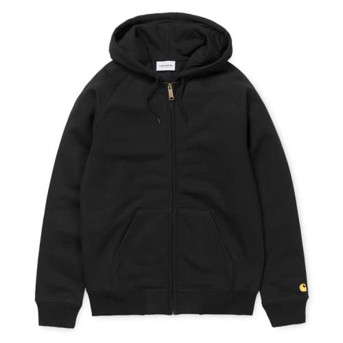 Carhartt Black Chase Hooded Jacket.