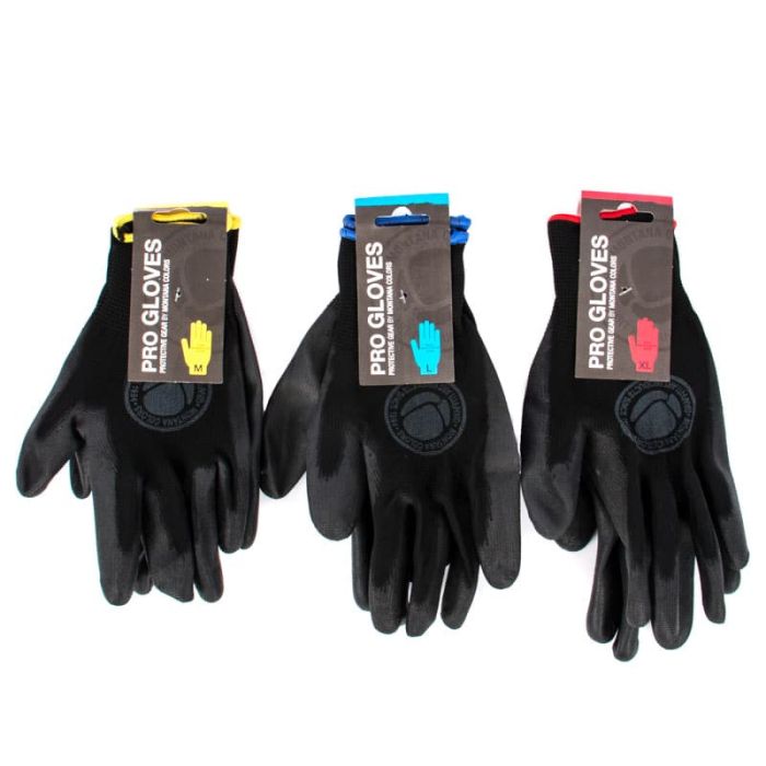 MTN Pro Protective Gloves, Black.