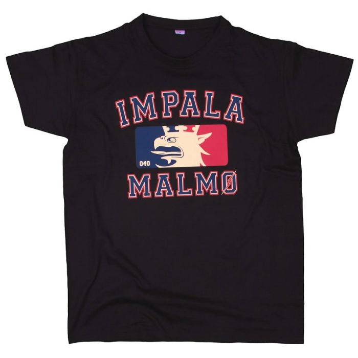 Impala Malmö NBA Black Organic T-shirt.