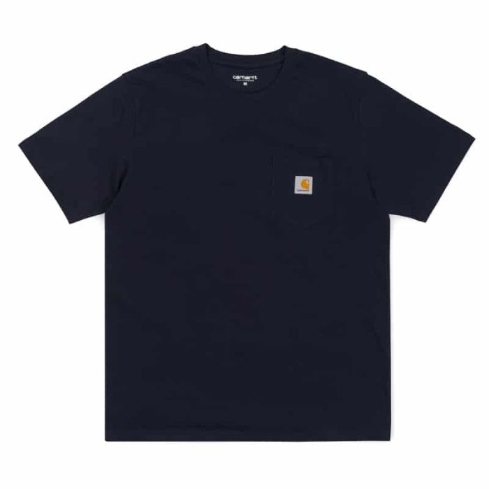 Carhartt Pocket T-shirt Dark-Navy.