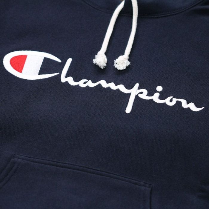 Champion Hood Big Logo, Navy.