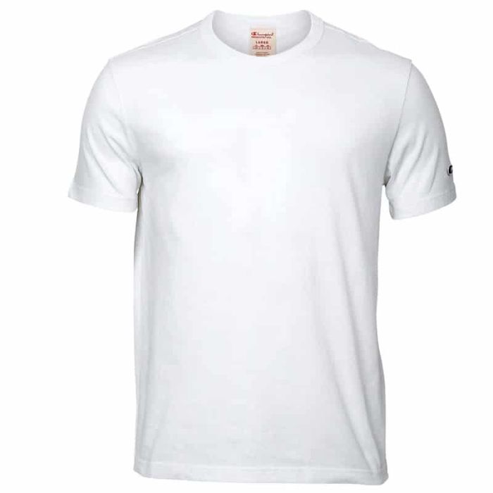 Champion T-shirt Logo Arm, White.