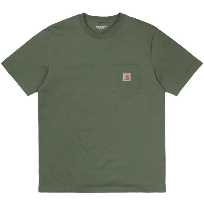 Carhartt Pocket T-shirt Dollar Green.