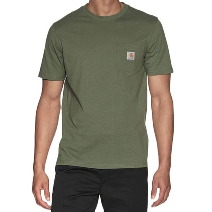 Carhartt Pocket T-shirt Dollar Green.