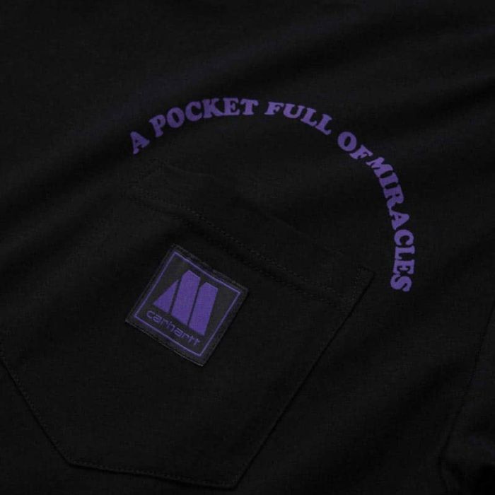 Carhartt Motown Pocket T-shirt, Black.