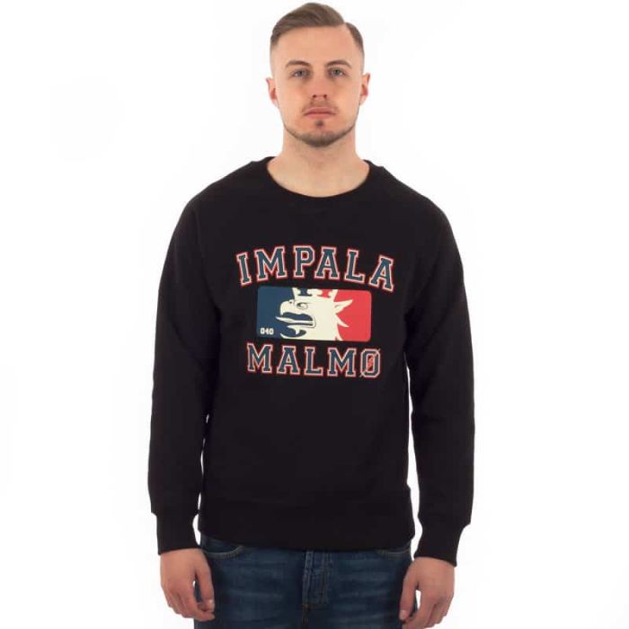 Impala Malmö NBA Premium Sweatshirt, Black.