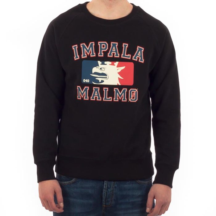 Impala Malmö NBA Premium Sweatshirt, Black.