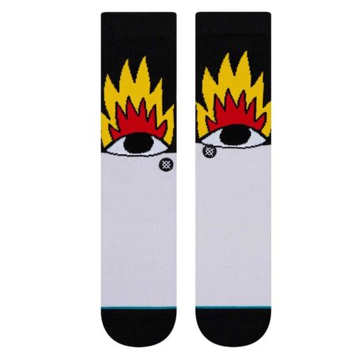 Stance Cavolo Fire Eyes, White.