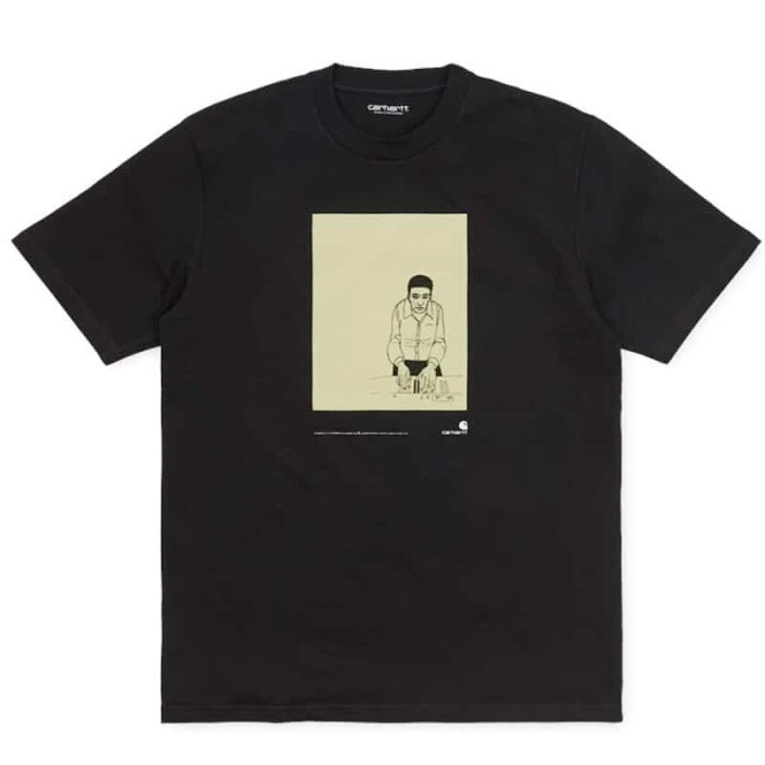Carhartt Evan Hecox T-shirt, Black.