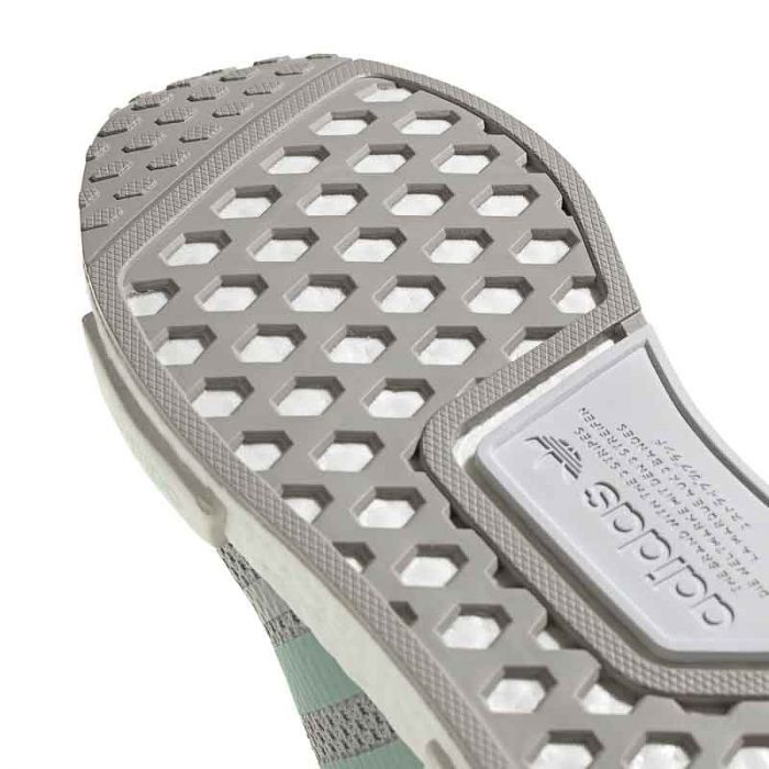 Adidas NMD-R1 Sneaker, Grey/Turquoise.