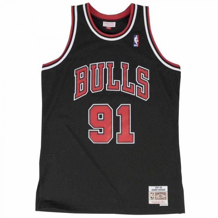 Mitchell & Ness Chicago Bulls Swingman, Black.