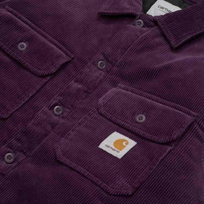 Carhartt Whitesome Shirt Jacket, Purple.