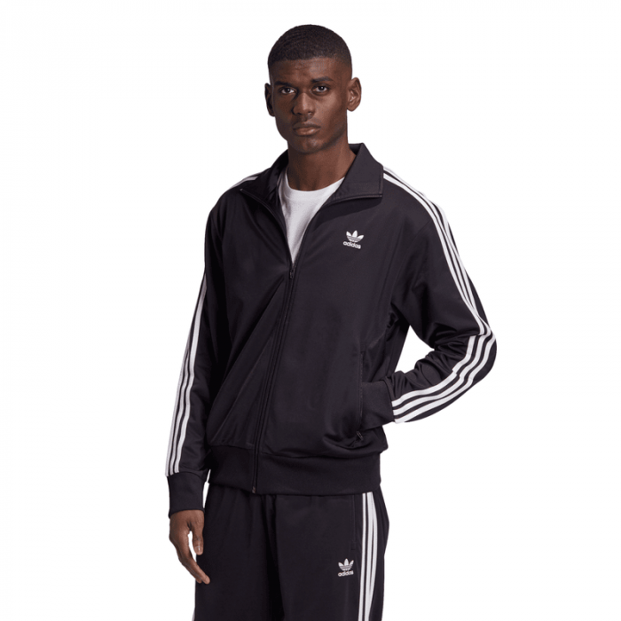 Adidas Black Firebird Track Jacket.
