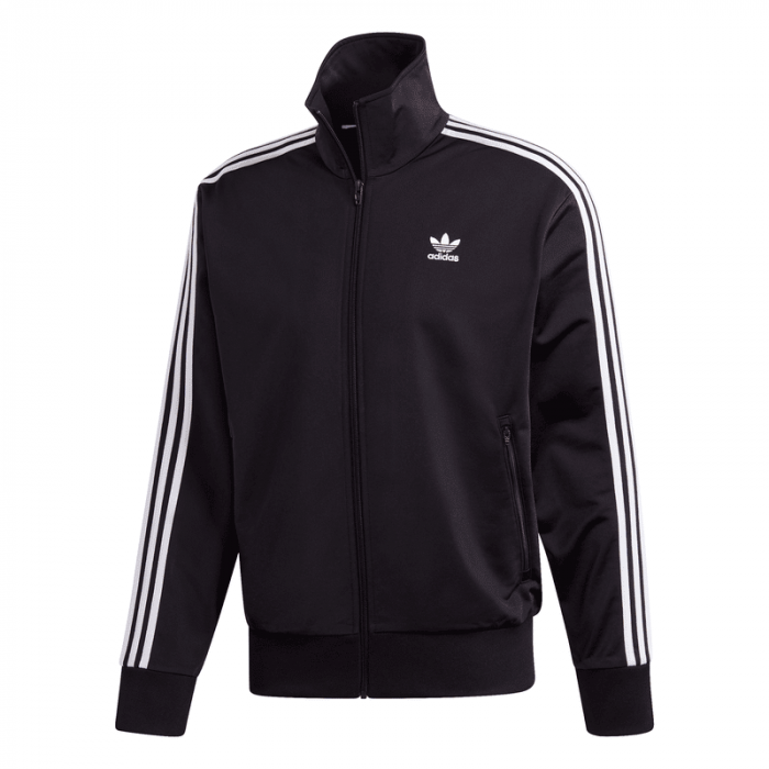 Adidas Black Firebird Track Jacket.