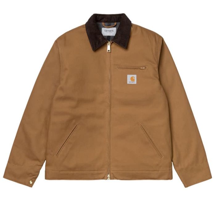 Carhartt Detroit Jacket Hamilton Brown, Organic.