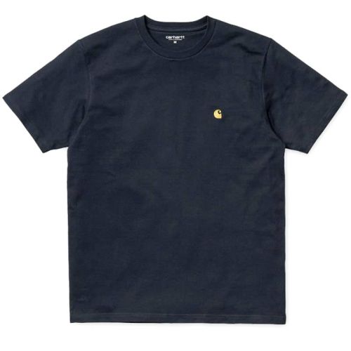 Carhartt Chase T-shirt Dark Navy.