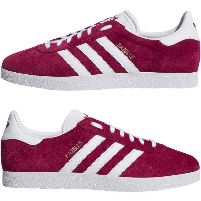 Adidas Originals Gazelle Burgundy.