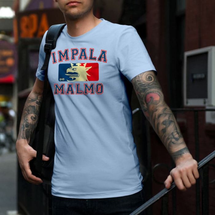 Impala Malmö NBA Sky Organic Premium T-shirt.
