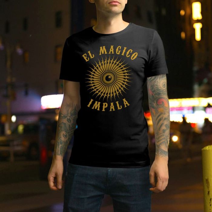 Impala El Magico T-shirt, Black.