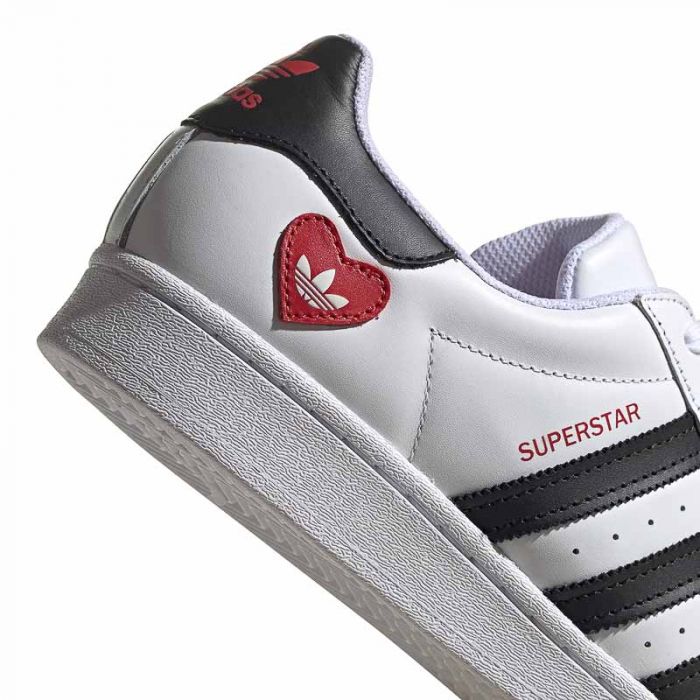 Adidas Originals Superstar Heart, White.