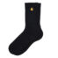 Carhartt Chase Socks Black/Gold.