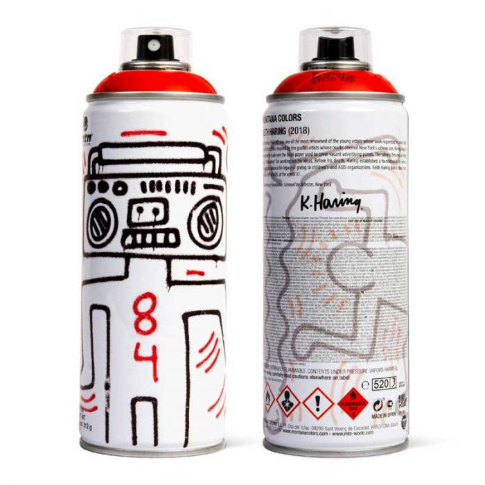 Montana Keith Haring Radio, Vivid Red.