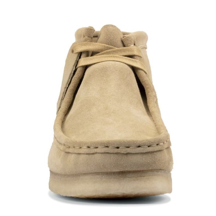 Clarks Wallabee Boot Maple Suede.