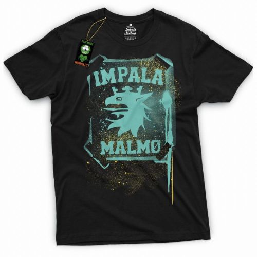 Impala Malmö Spray T-shirt, Black.