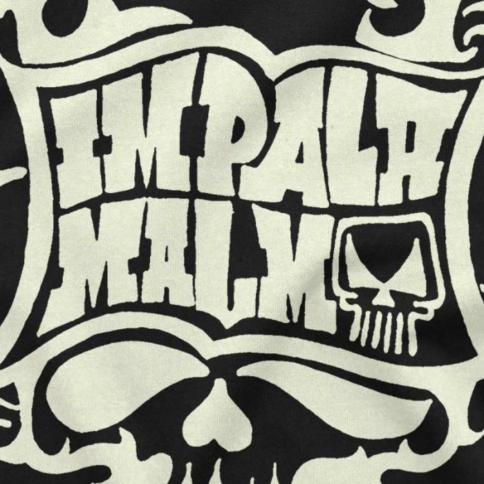 Impala Malmö Black Chicano Skull T-shirt.