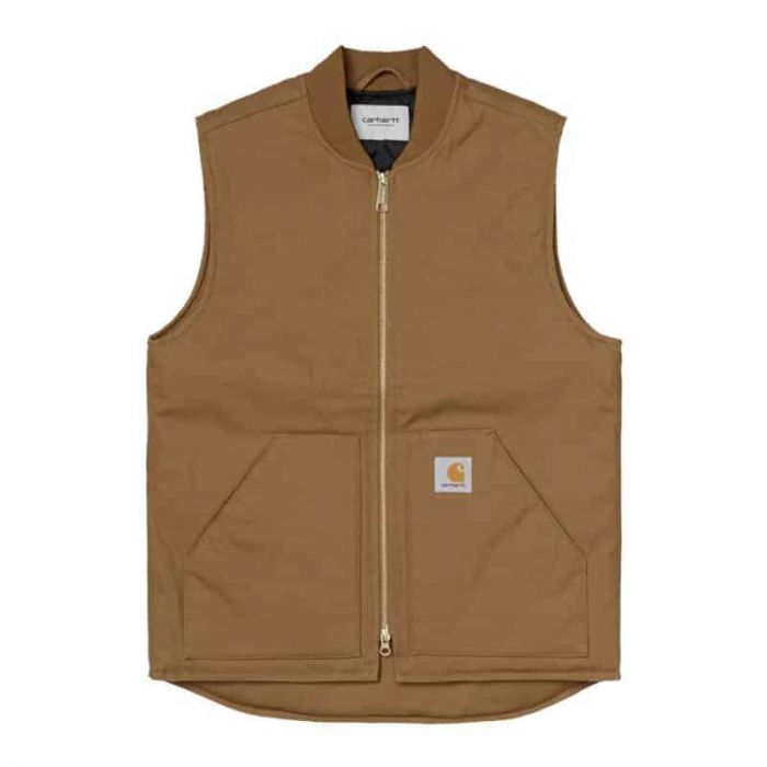 Carhartt Brown Organic Cotton Vest.