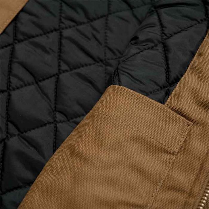 Carhartt Brown Organic Cotton Vest.