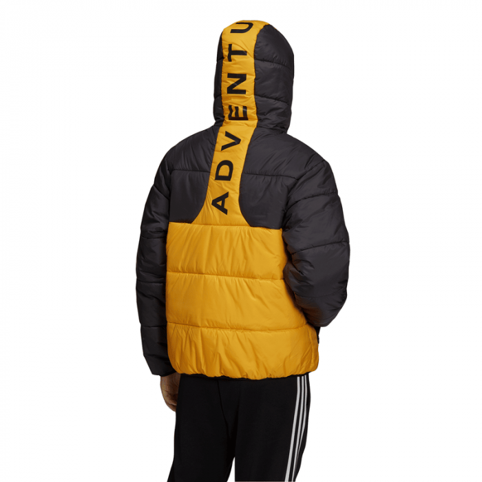 Adidas Adventure Reversible Puffer Jacket, Black.