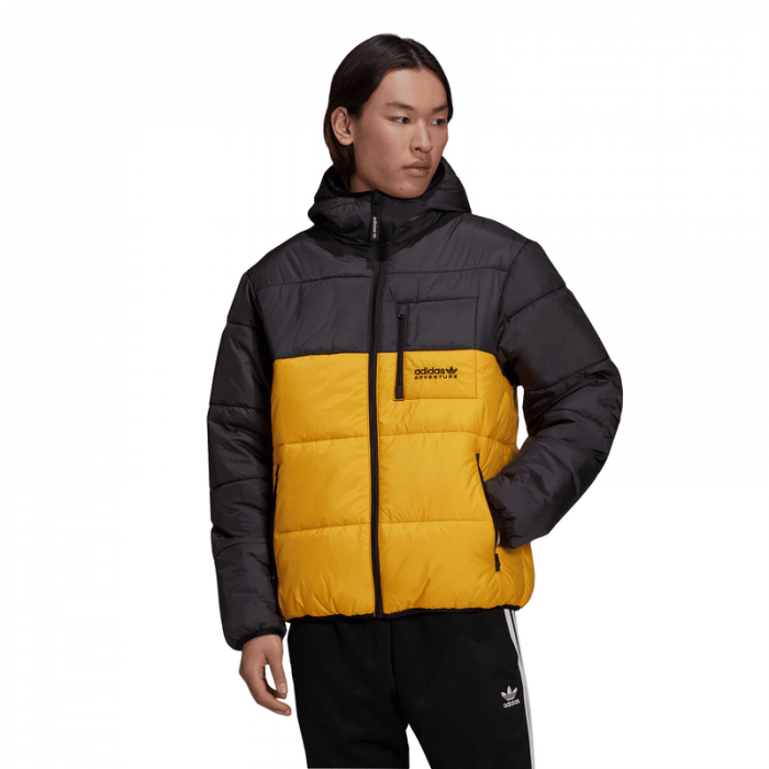 Adidas Adventure Reversible Puffer Jacket, Black.