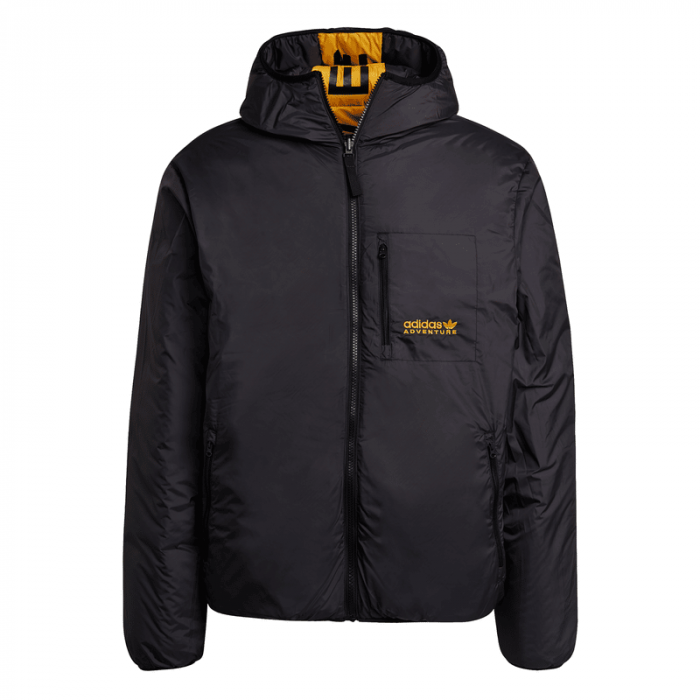 Adidas Adventure Reversible Puffer Jacket, Black.