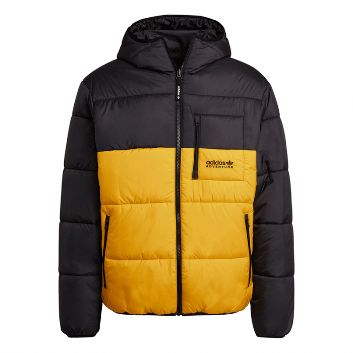 Adidas Adventure Reversible Puffer Jacket, Black.
