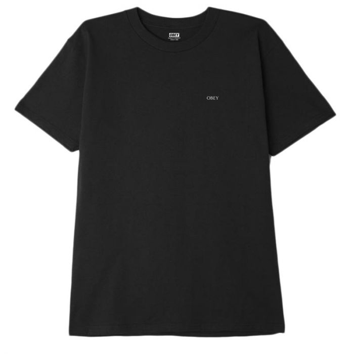 Obey Mandala T-shirt Black.