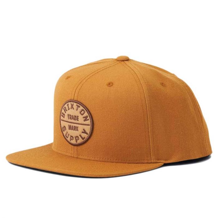 Brixton Oath-III Snapback Copper.