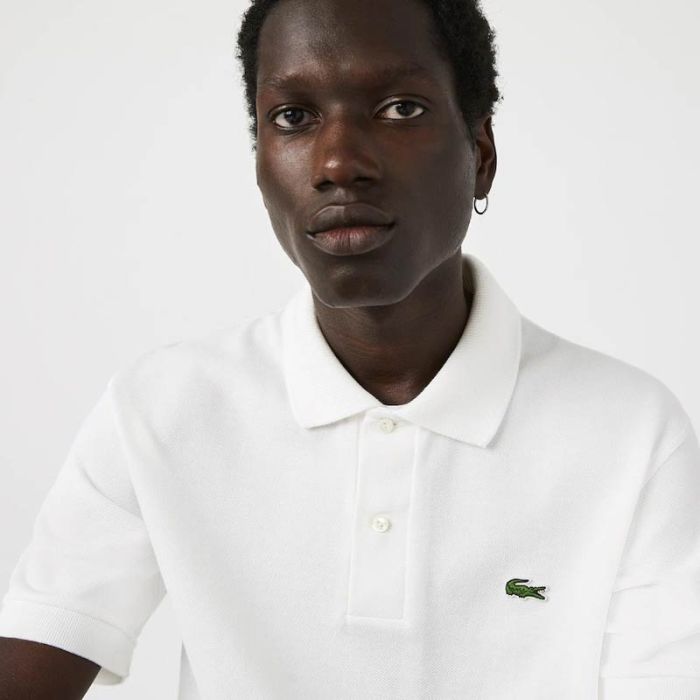Lacoste White Polo Shirt, Classic Fit.