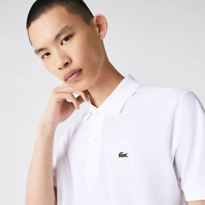 Lacoste White Polo Shirt, Classic Fit.
