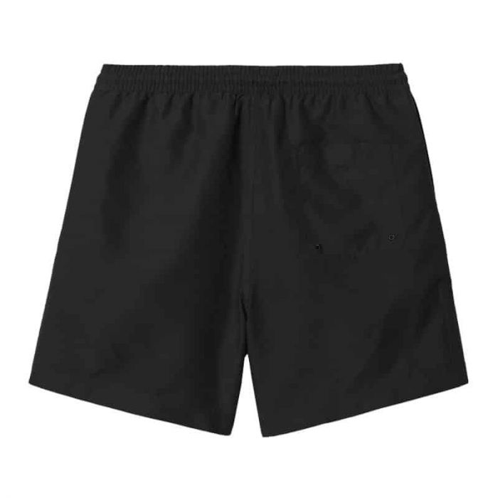 Carhartt Black Chase Swim Trunk.