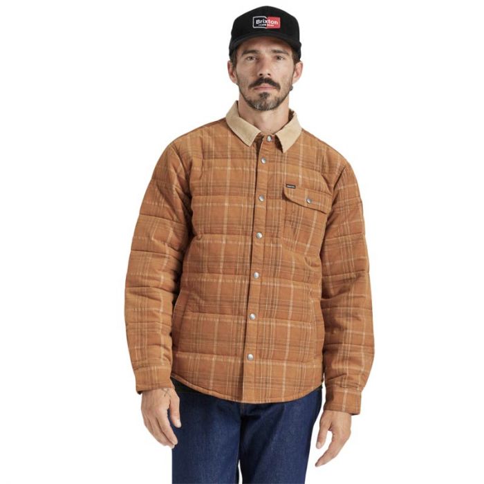 Brixton Cass Jacket Brown.