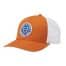 Brixton Crest Crossover Trucker Cap, Orange.