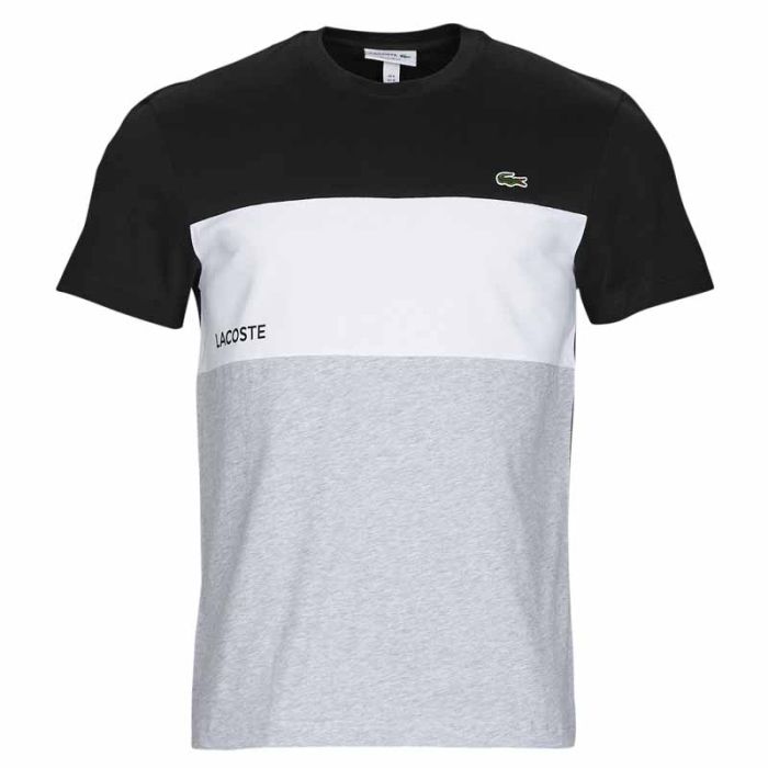 Lacoste Block T-shirt Black.