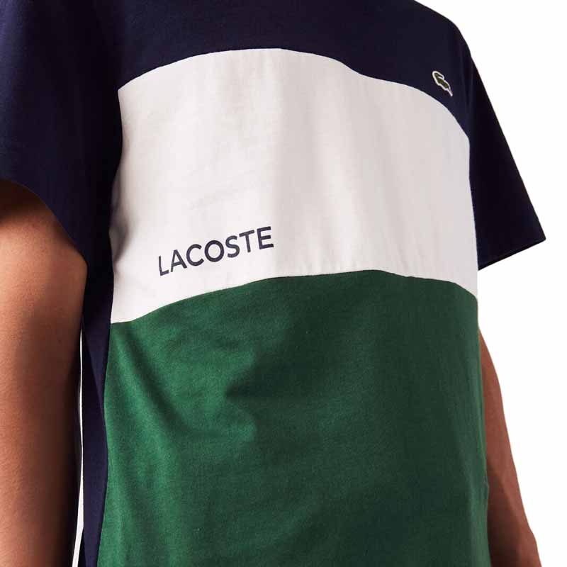 Lacoste Block T-shirt Green.
