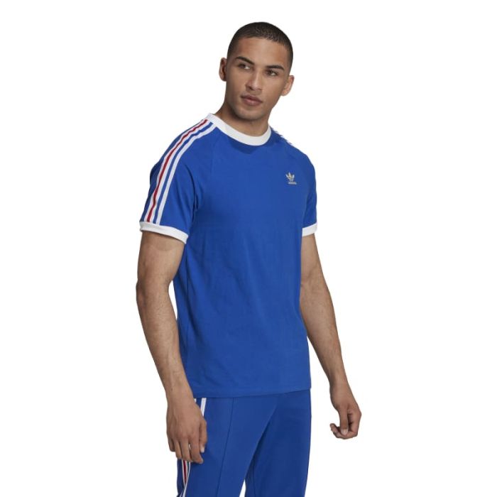 Adidas 3-Stripes T-Shirt Royal.