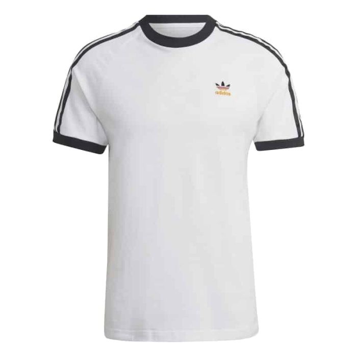 Adidas 3-Stripes T-Shirt White.