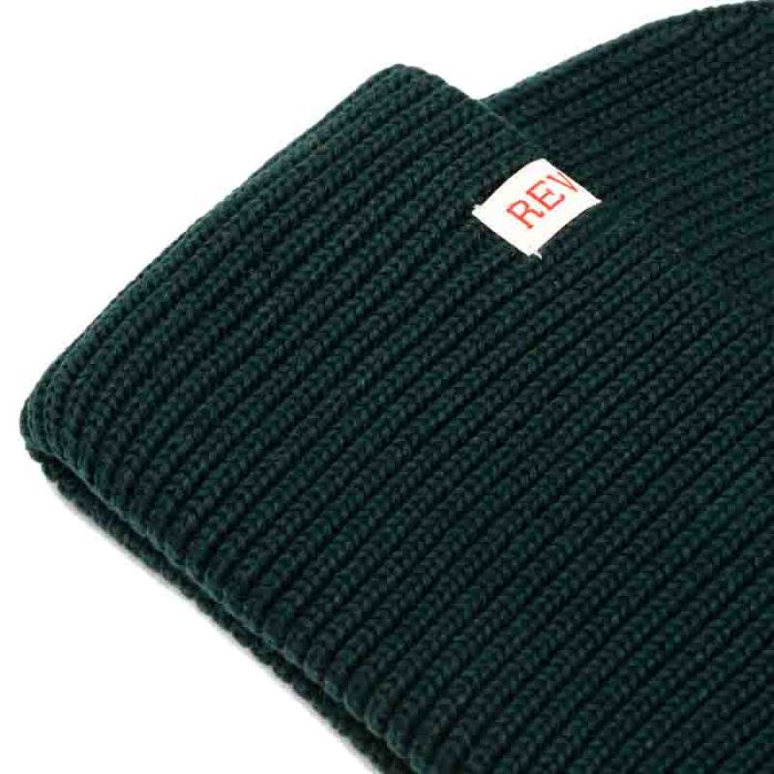 Revolution Green Beanie Big Fold.