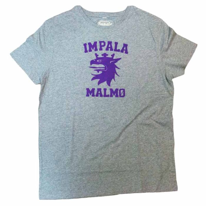 Impala Malmö Gripen Grå Organisk T-shirt.
