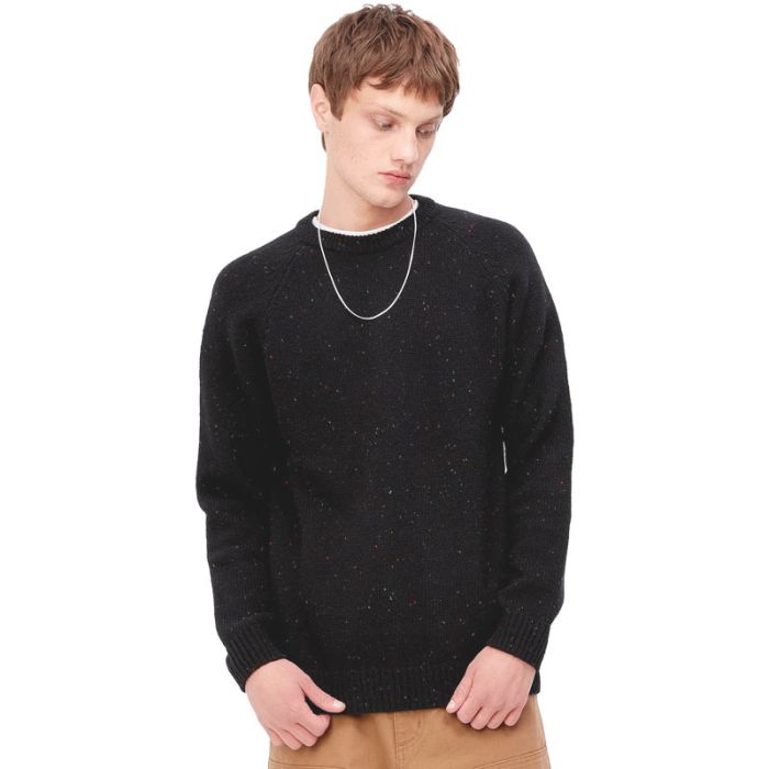 Carhartt Anglistic Sweater Black.