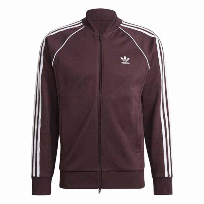 Adidas Adicolor SST/Track-Jacket Maroon.